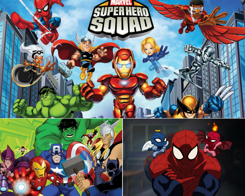 Seriale i filmy Marvel Animation - filmy-animowane.pl