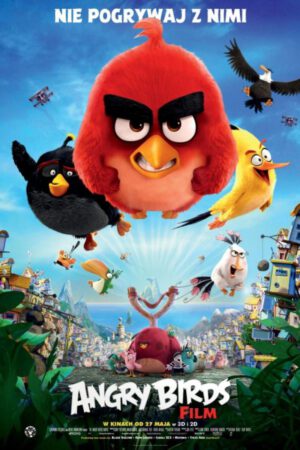 Angry Birds Film plakat - filmy-animowane.pl