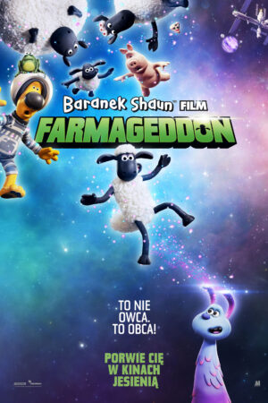 Baranek Shaun Film Farmageddon plakat - filmy-animowane.pl