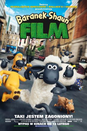 Baranek Shaun Film plakat - filmy-animowane.pl