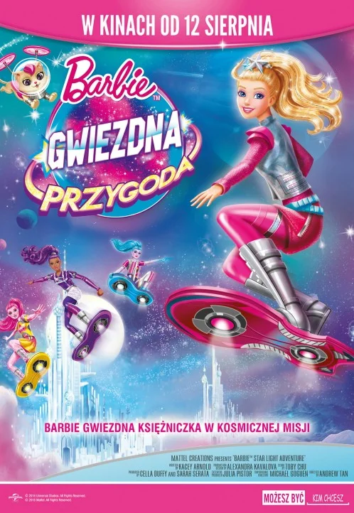 Barbie Gwiezdna przygoda plakat - filmy-animowane.pl