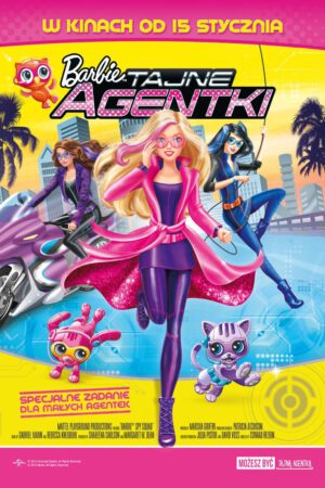 Barbie Tajne agentki plakat - filmy-animowane.pl