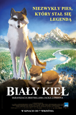 Biały Kieł plakat - filmy-animowane.pl