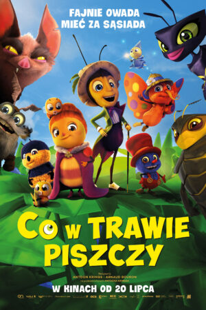 Co w trawie piszczy plakat - filmy-animowane.pl