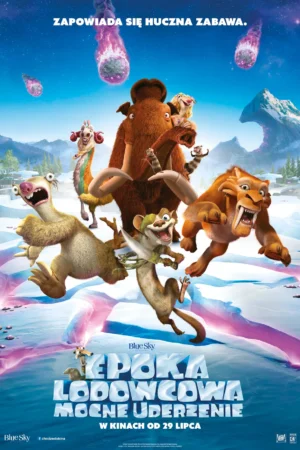 Epoka lodowcowa 5 Mocne uderzenie plakat - filmy-animowane.pl