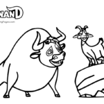 Fernando kolorowanka - filmy-animowane.pl