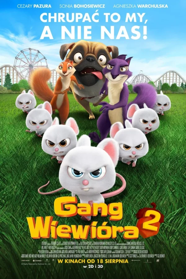 Gang Wiewióra 2 plakat - filmy-animowane.pl