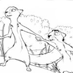 Gang Wiewióra kolorowanka - filmy-animowane.pl