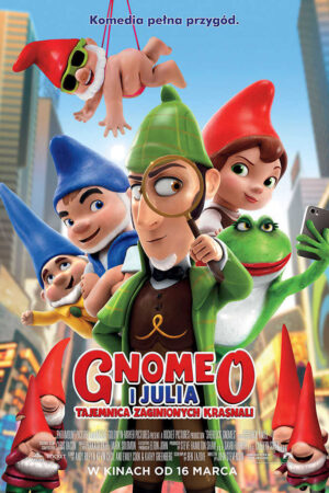 Gnomeo i Julia Tajemnica zaginionych krasnali plakat - filmy-animowane.pl