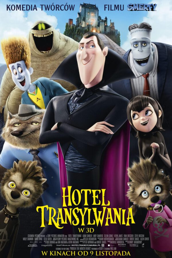 Hotel Transylwania plakat - filmy-animowane.pl