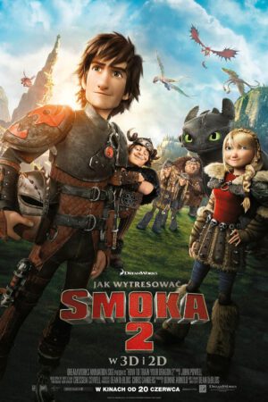 Jak wytresować smoka 2 plakat - filmy-animowane.pl
