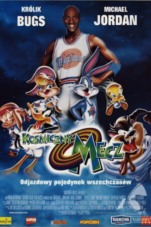 Kosmiczny mecz plakat - filmy-animowane.pl