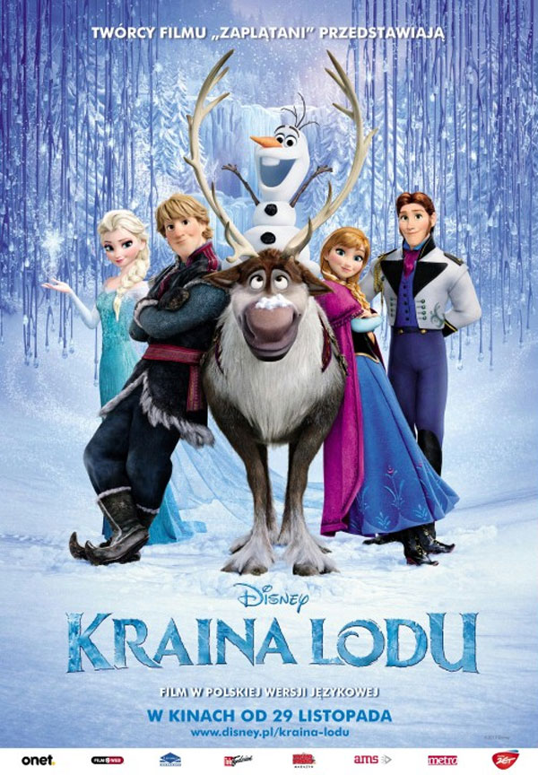 Kraina Lodu plakat - filmy-animowane.pl
