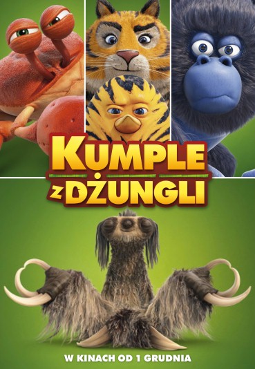 Kumple z dżungli plakat - filmy-animowane.pl