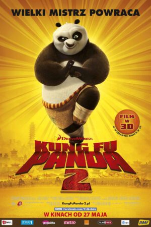 Kung Fu Panda 2 plakat - filmy-animowane.pl