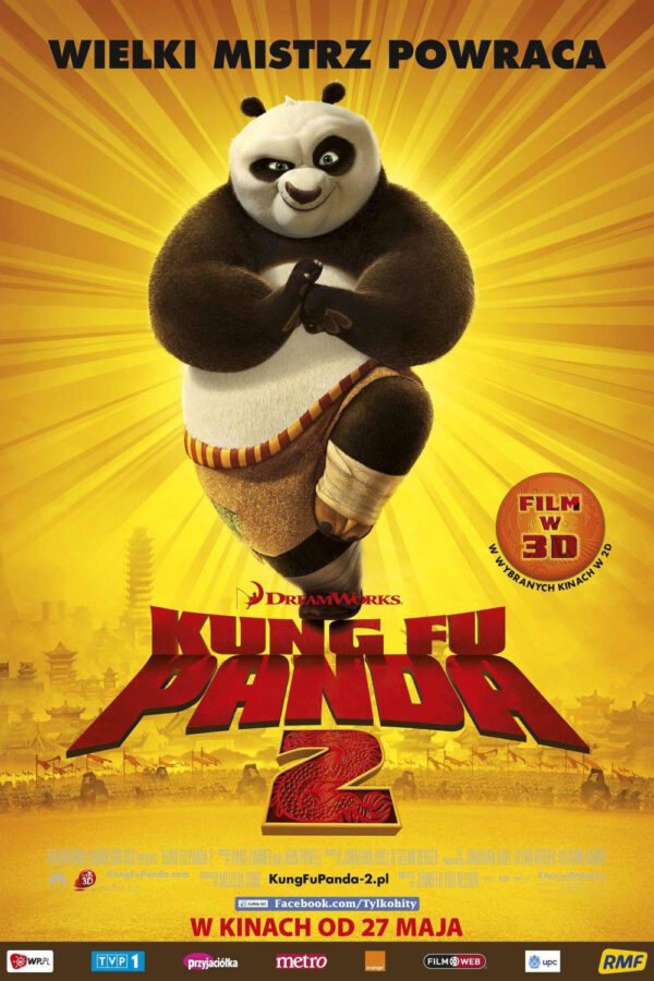 Kung Fu Panda 2 plakat - filmy-animowane.pl
