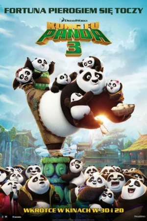 Kung Fu Panda 3 plakat - filmy-animowane.pl