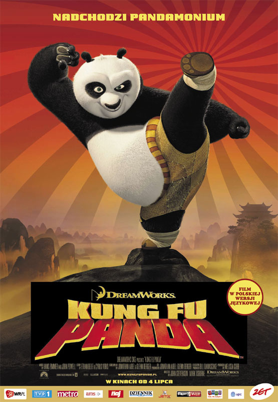 Kung Fu Panda plakat - filmy-animowane.pl