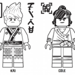 LEGO Ninjago Film kolorowanka - filmy-animowane.pl