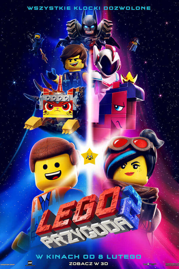 LEGO Przygoda 2 plakat - filmy-animowane.pl