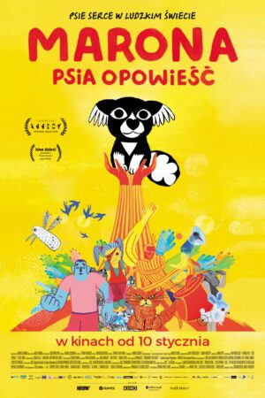 Marona psia opowieść plakat - filmy-animowane.pl