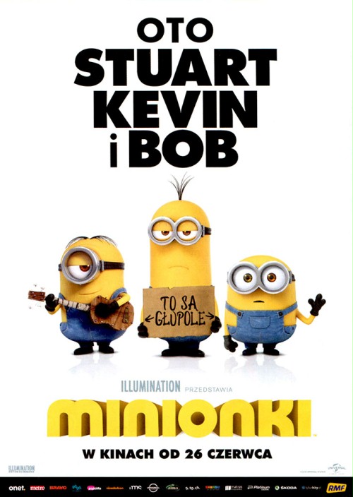 Minionki plakat - filmy-animowane.pl