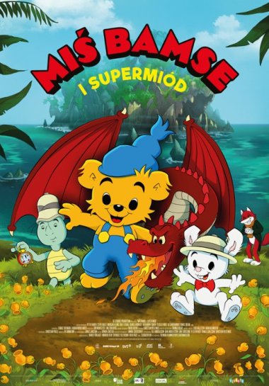 Miś Bamse i super miód plakat - filmy-animowane.pl