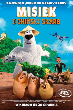 Misiek i chiński skarb plakat - filmy-animowane.pl