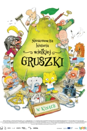 Niesamowita historia Wielkiej Gruszki plakat - filmy-animowane.pl
