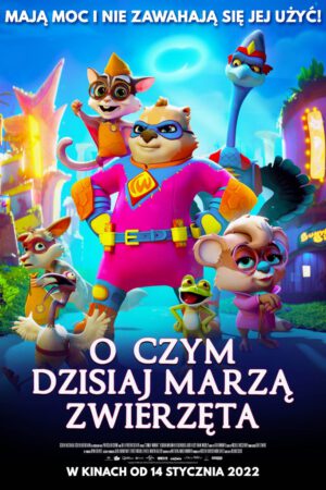 O czym dzisiaj marzą zwierzęta plakat - filmy-animowane.pl