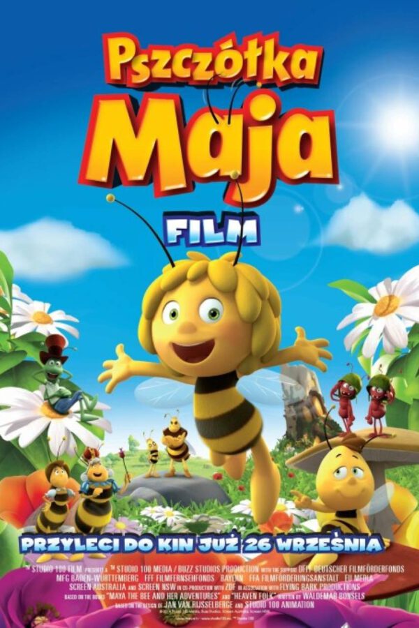 Pszczółka Maja Film plakat - filmy-animowane.pl