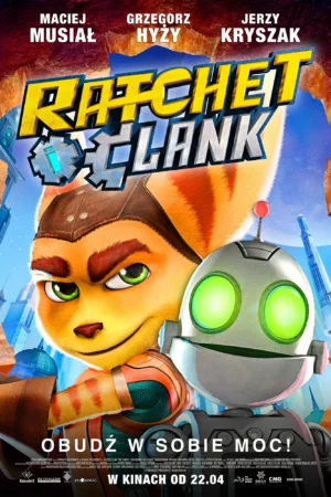 Ratchet i Clank plakat - filmy-animowane.pl