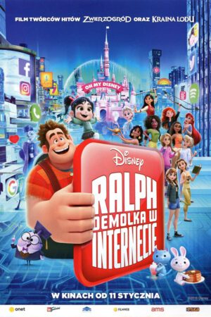 Ralph Demolka w internecie plakat - filmy-animowane.pl