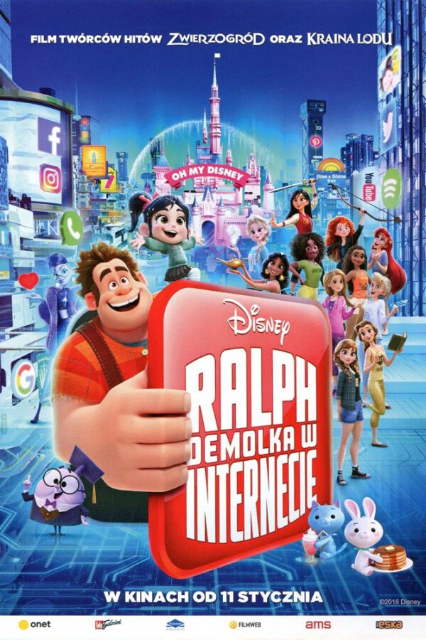 Ralph Demolka w internecie plakat - filmy-animowane.pl