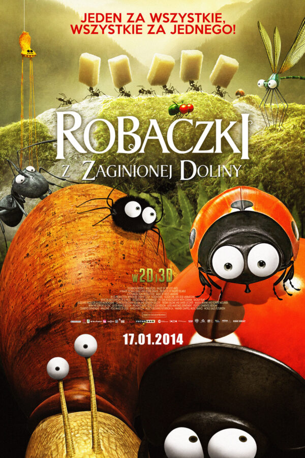 Robaczki z Zaginionej Doliny plakat - filmy-animowane.pl
