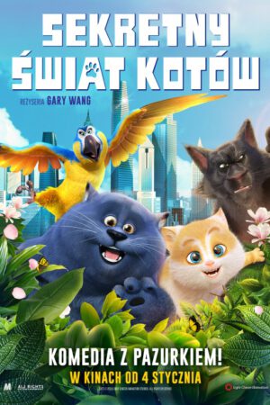 Sekretny świat kotów plakat - filmy-animowane.pl