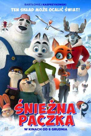 Śnieżna paczka plakat - filmy-animowane.pl