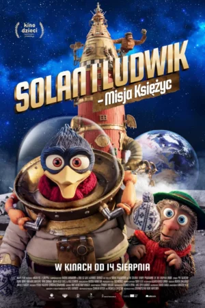Solan i Ludwik - Misja Księżyc plakat - filmy-animowane.pl