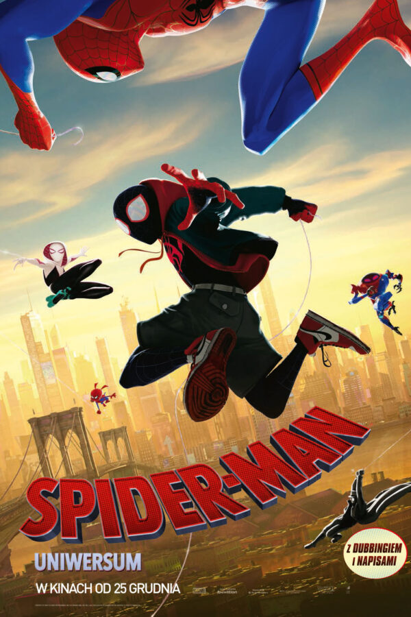 Spider-man Uniwersum plakat - filmy-animowane.pl