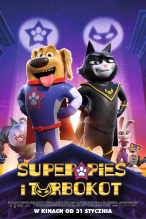 Superpies i Turbokot plakat - filmy-animowane.pl