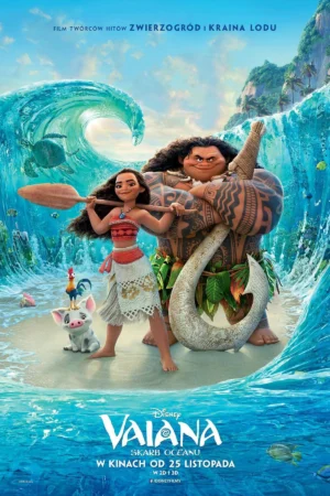 Vaiana Skarb oceanu plakat - filmy-animowane.pl