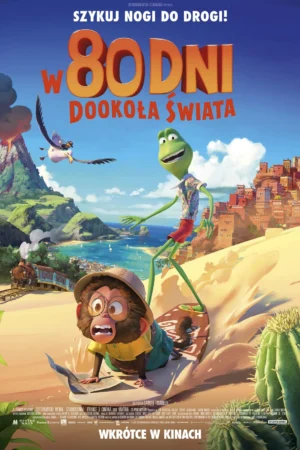 W 80 dni dookoła świata plakat - filmy-animowane.pl