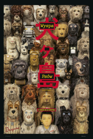Wyspa psów plakat - filmy-animowane.pl