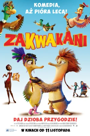 Zakwakani plakat - filmy-animowane.pl