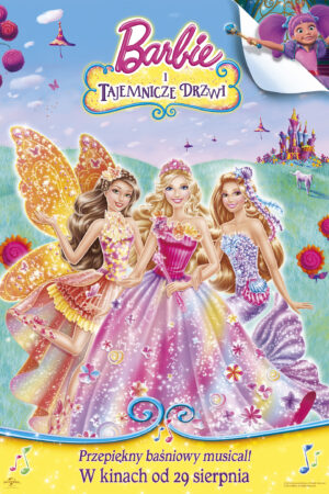 Barbie i tajemnicze drzwi plakat - filmy-animowane.pl