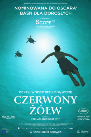 Czerwony żółw plakat - filmy-animowane.pl