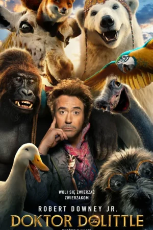 Doktor Dolittle plakat - filmy-animowane.pl