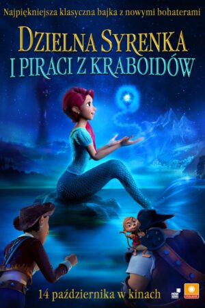 Dzielna syrenka i Piraci z Kraboidów plakat - filmy-animowane.pl