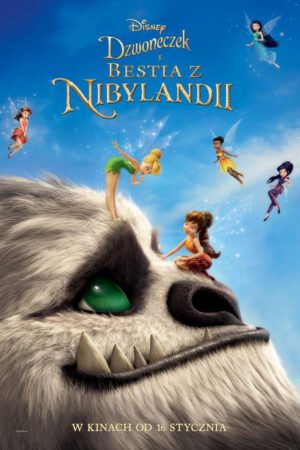 Dzwoneczek i bestia z Nibylandii plakat - filmy-animowane.pl