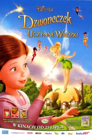 Dzwoneczek i uczynne wróżki plakat - filmy-animowane.pl